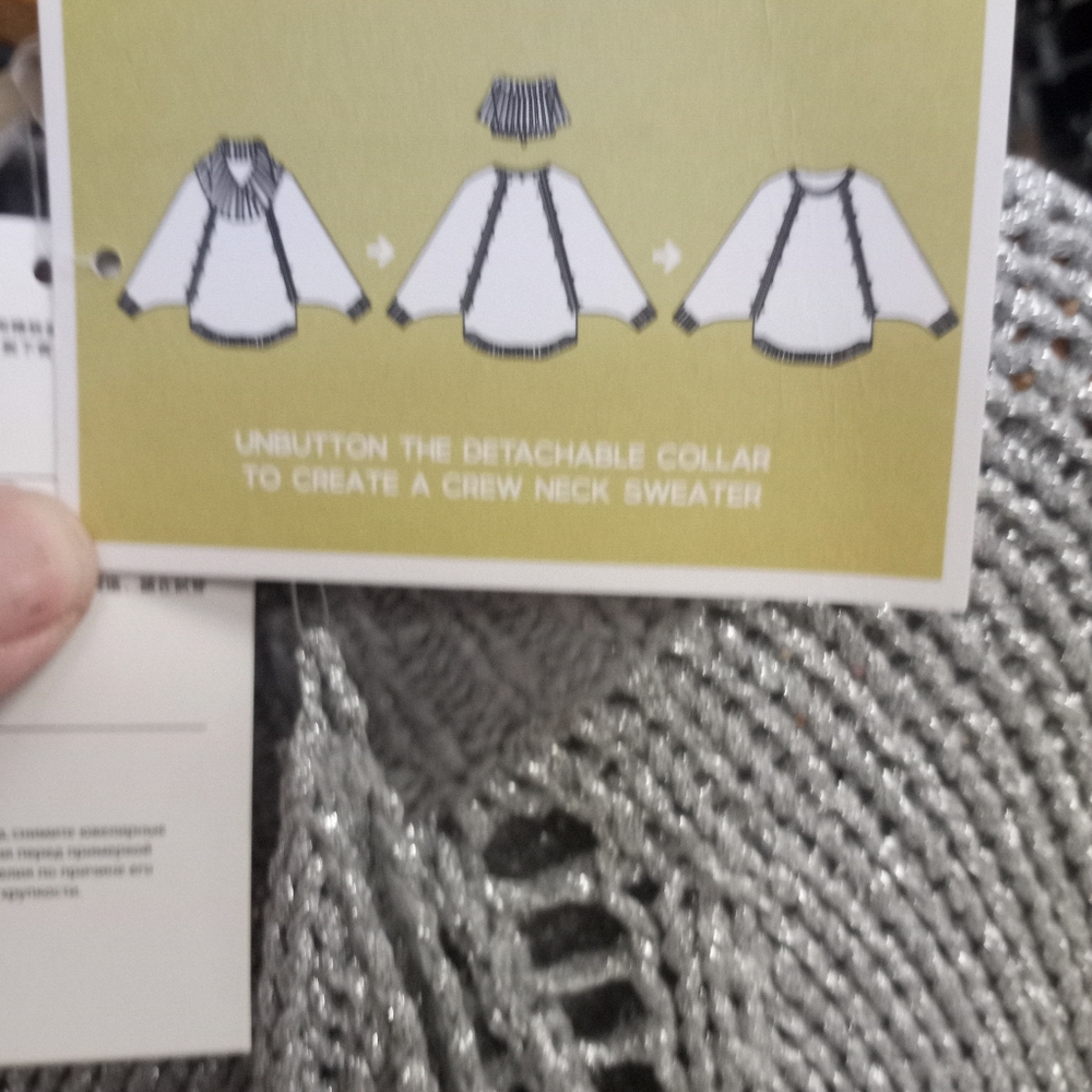 Michael Kors sweater and circle scarf set - Picture 3 of 5